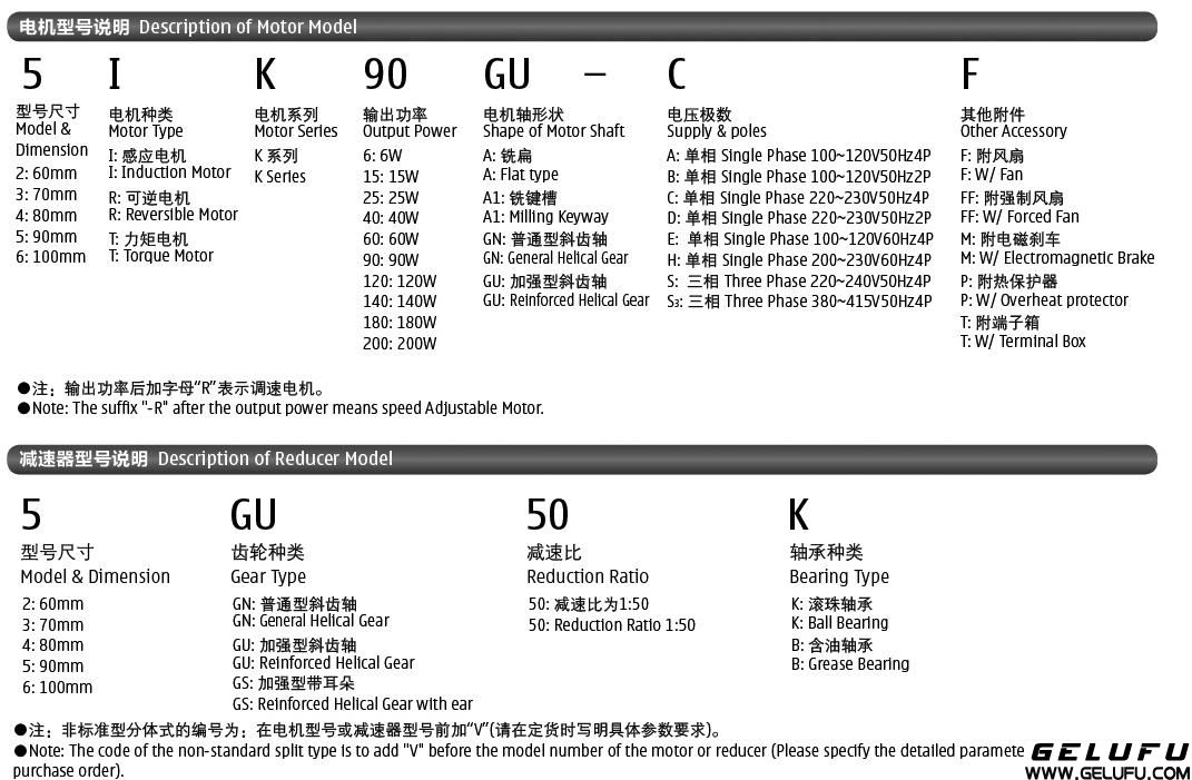 AC系列微型交流减速电机(调速马达) AC系列微型交流减速电机(调速马达)
